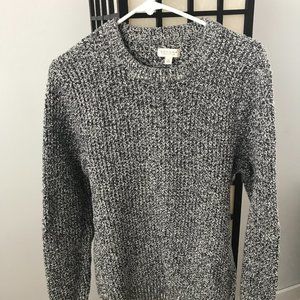 Sweater / Sonoma/ Charcoal Gray and White Weave